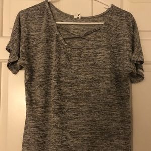 Gray Top